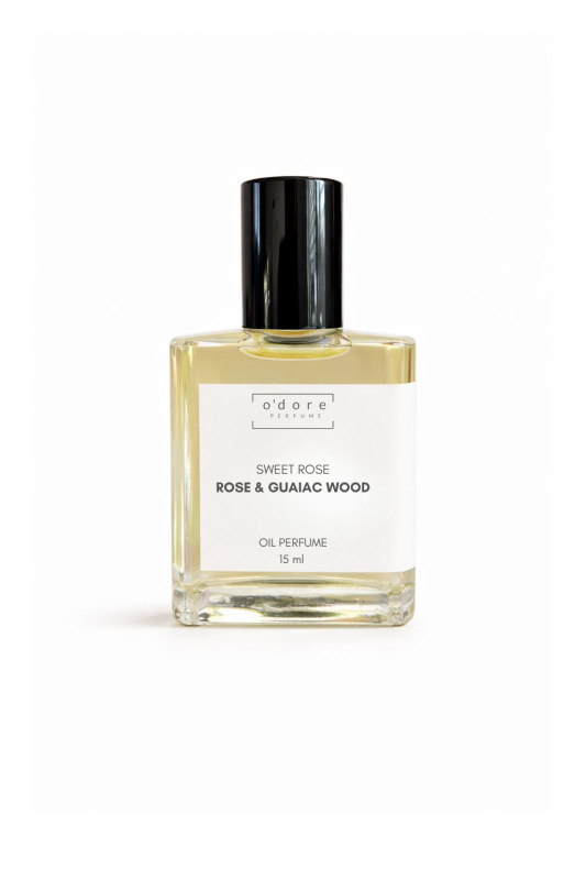 o'dore Perfume oil SWEET ROSE Rose & Guaiac wood 15ml 1