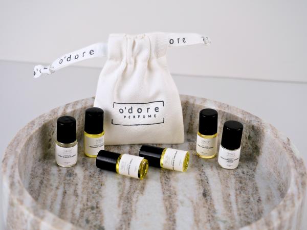 o'dore Discovery set perfume oils