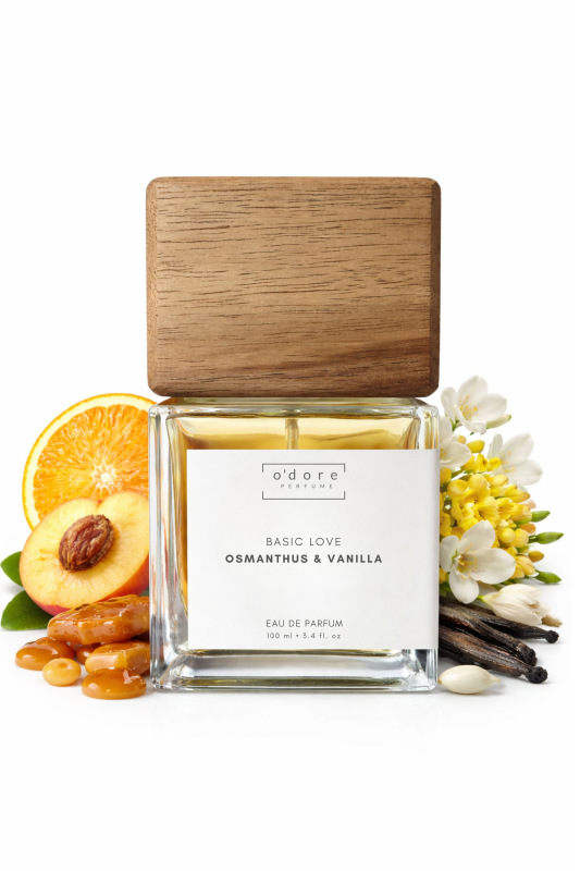 O´dore Eau de parfum BASIC LOVE Osmathus & Vanilla 100 ml 1